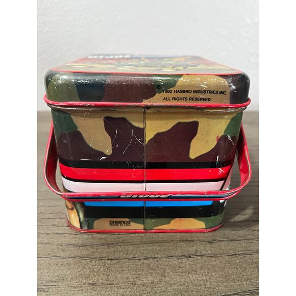Vintage 1982 GI Joe Hasbro Metal Tin Lunchbox Limited Edition - Picture 7 of 9